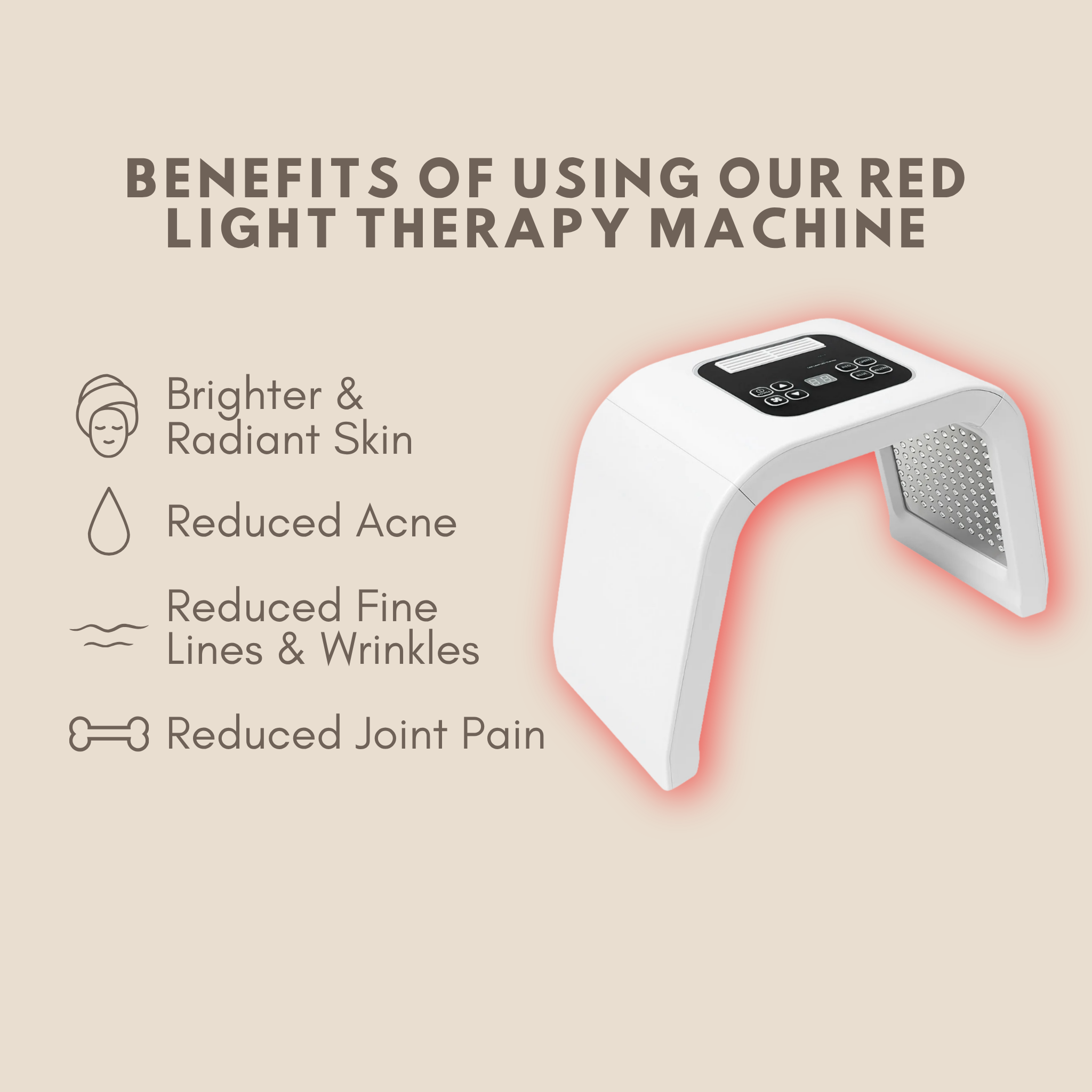 Red Light Therapy LED Machine