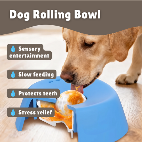 Dog Rolling Bowl