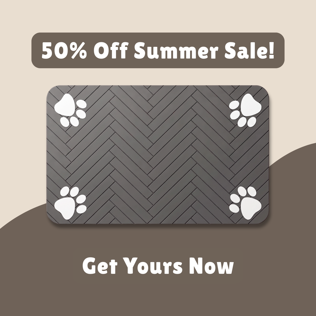 Pet Absorbent Feeding Mat