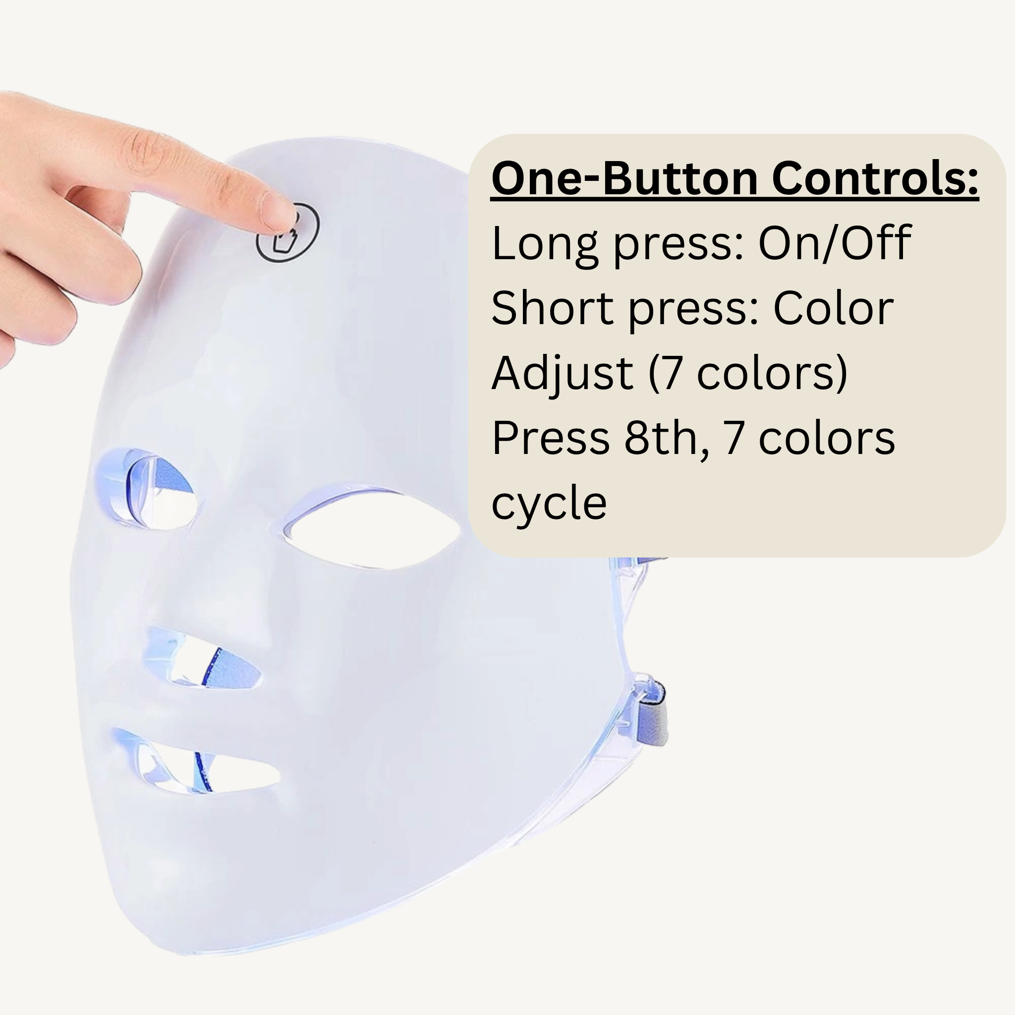 LED Skin Rejuvenation Face Mask