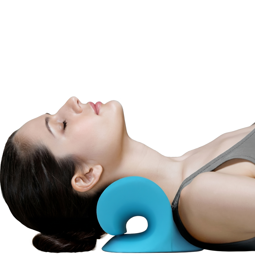 C-Shaped Pillow For Neck Relief